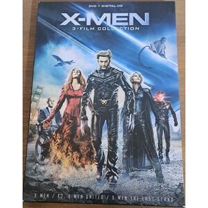 X-Men 3 Film Collection DVD Set X2 X-Men United The Last Stand Trilogy Marvel